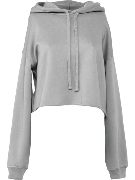 BELLA-CANVAS Sweat-shirt crop à capuche femme /api/colors/7d97d511-379a-43cf-9092-b2c9129ba240 personnalisable