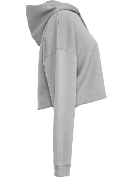 BELLA-CANVAS Sweat-shirt crop à capuche femme /api/colors/7d97d511-379a-43cf-9092-b2c9129ba240 personnalisable