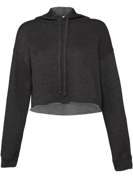 BELLA-CANVAS Sweat-shirt crop à capuche femme /api/colors/9fea784c-eca3-48b3-8820-8b6965285ce9 personnalisable