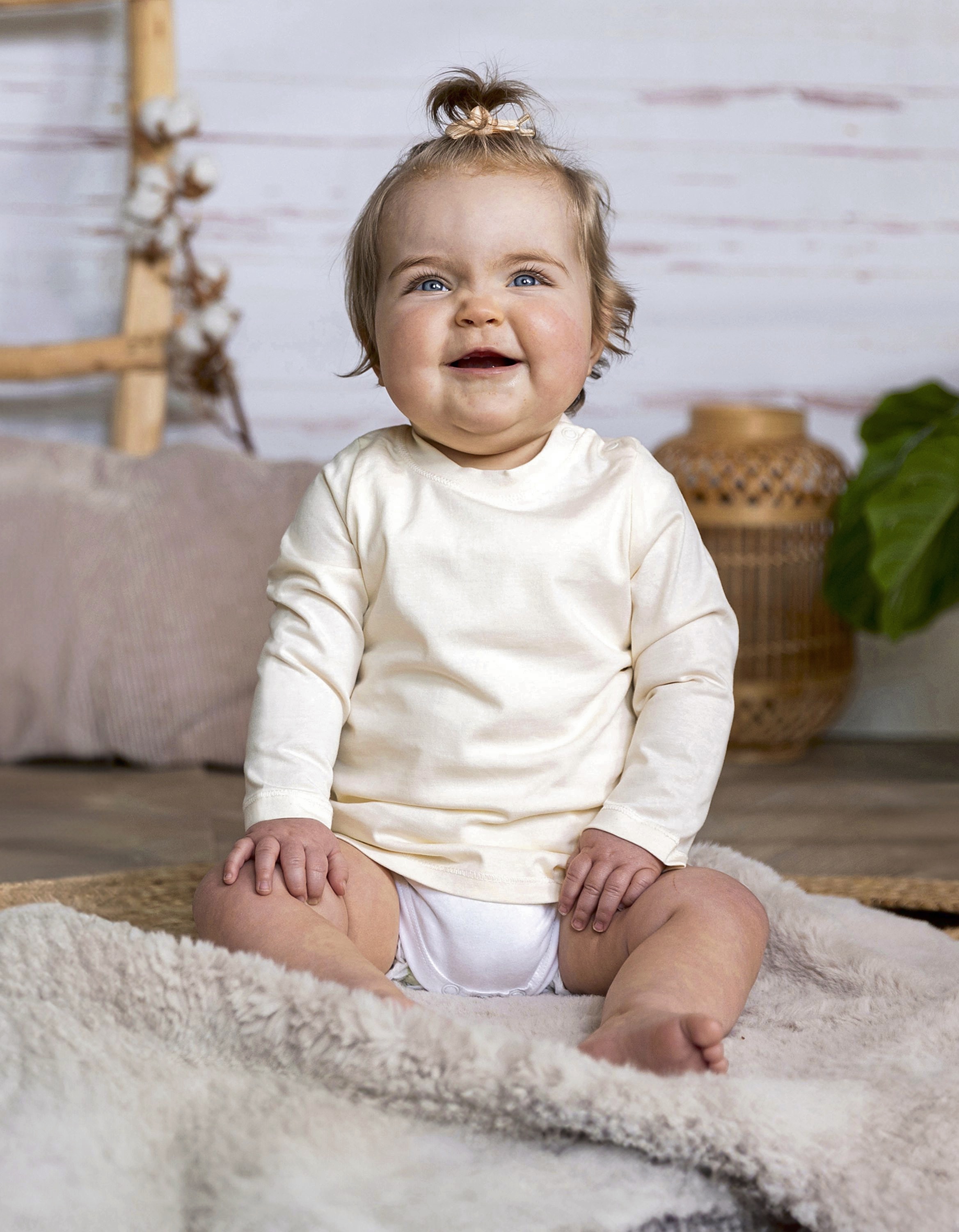 T-shirts LINK KIDS WEAR Organic Baby T-Shirt Long Sleeve Noah 02 voor bedrukking &amp; borduring