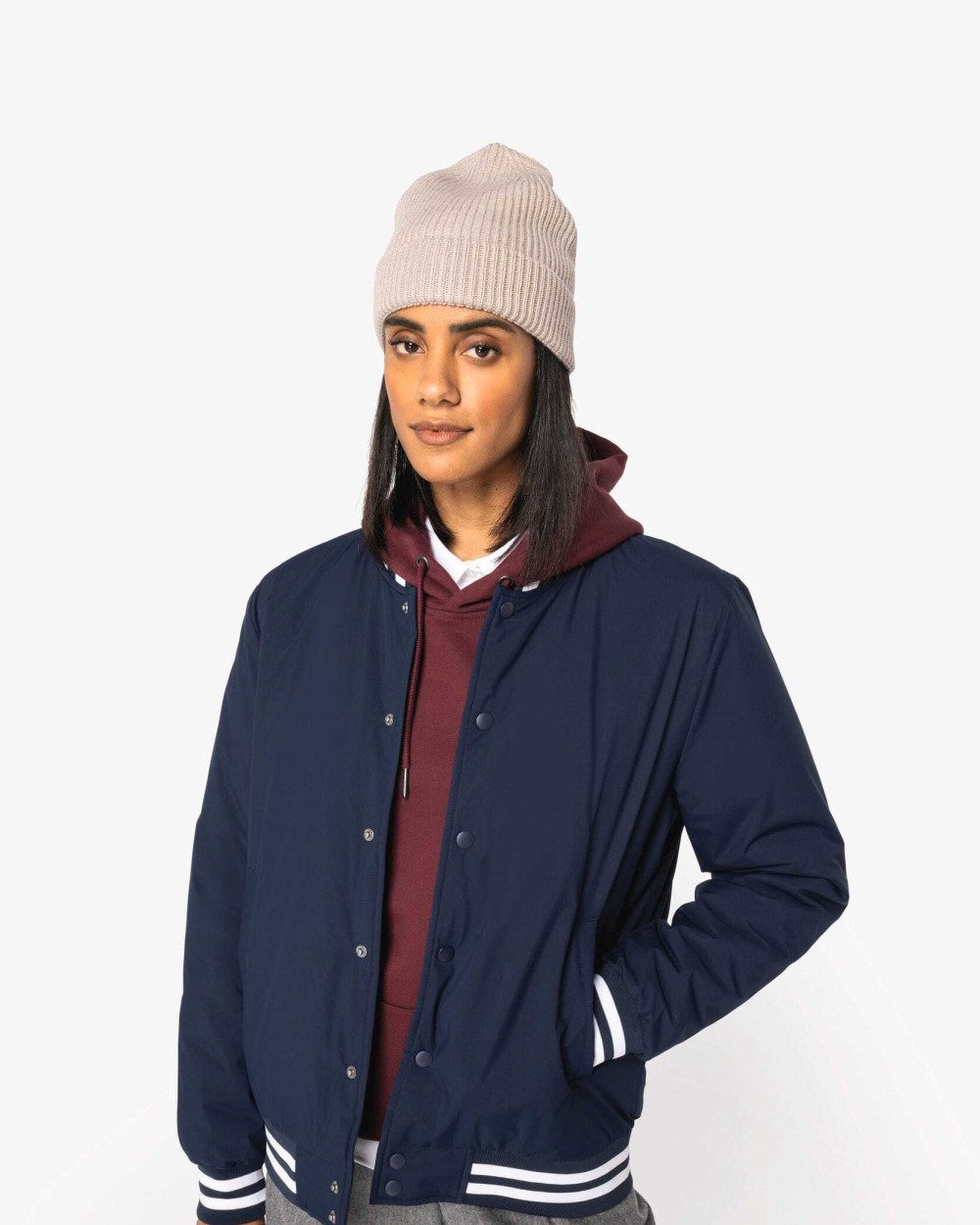 NATIVE SPIRIT Umweltfreundliche wattierte Unisex-Teddyjacke Jacken personalisierbar