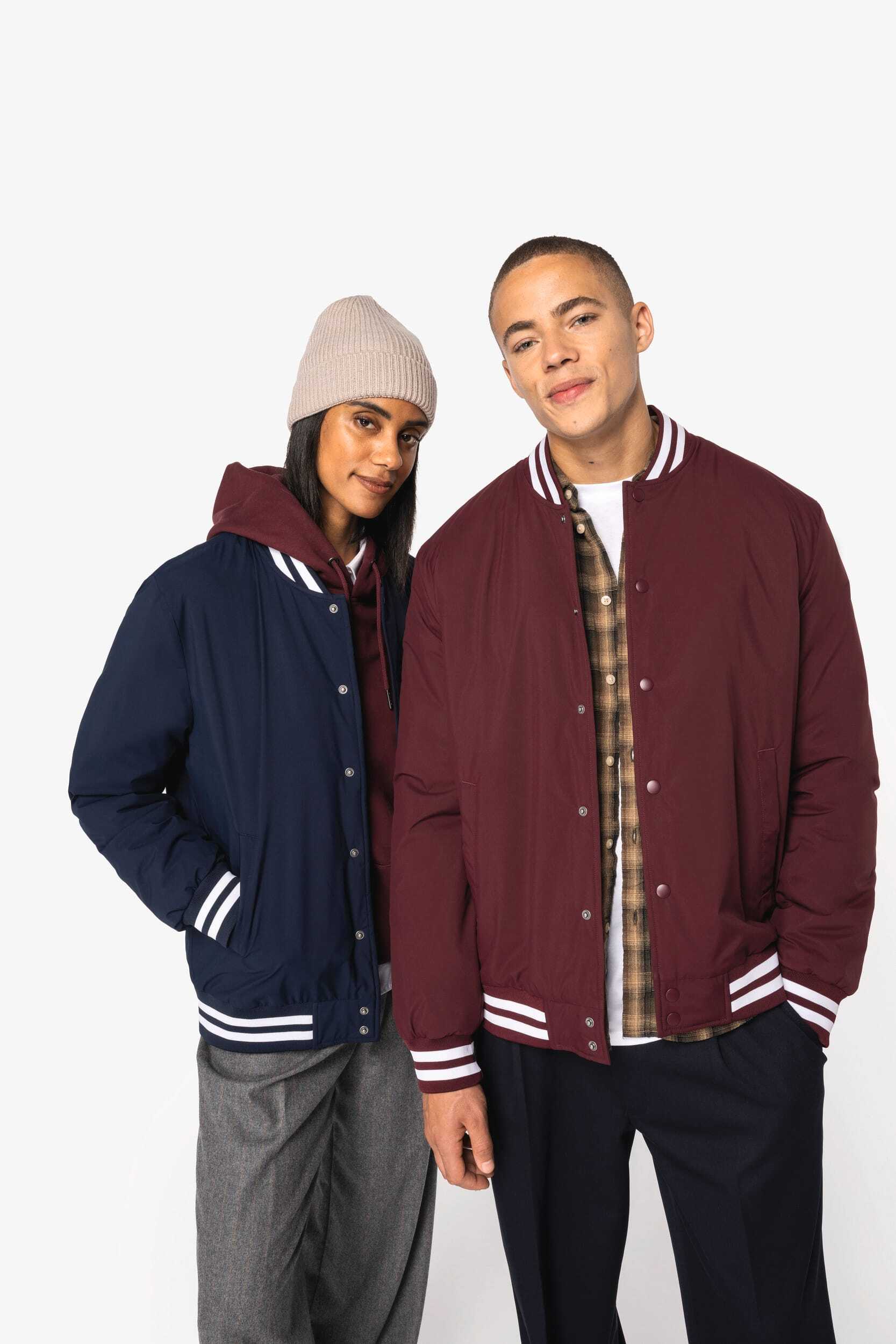 Vestes personnalisable NATIVE SPIRIT Veste teddy rembourrée écoresponsable unisexe