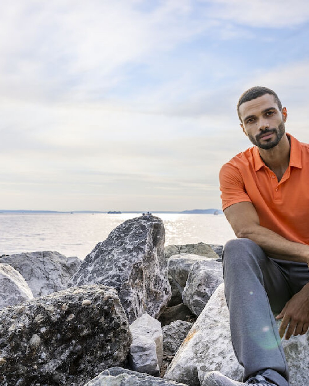 Polos personnalisable CUTTER & BUCK Oceanside Stretch Polo men