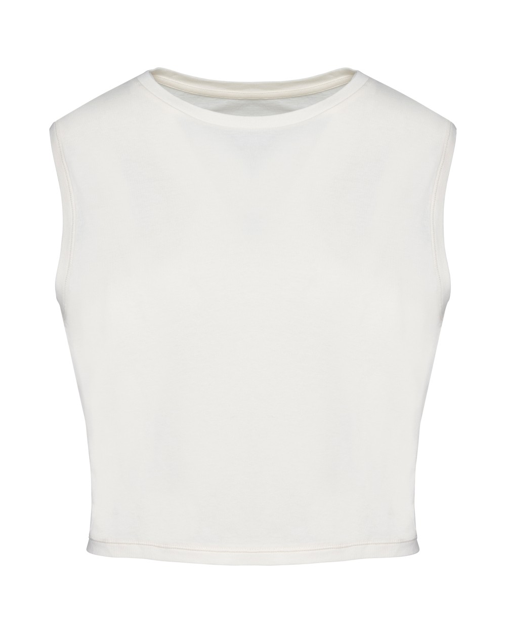 NATIVE SPIRIT Umweltfreundliches ärmelloses Cropped Damen-T-Shirt T-Shirts personalisierbar