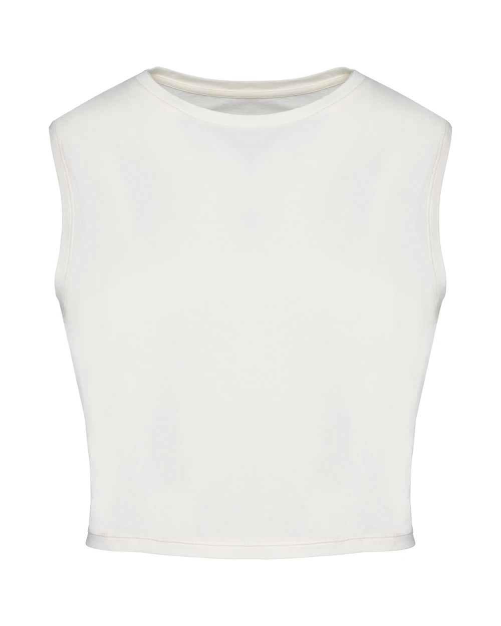 NATIVE SPIRIT Umweltfreundliches ärmelloses Cropped Damen-T-Shirt T-Shirts personalisierbar