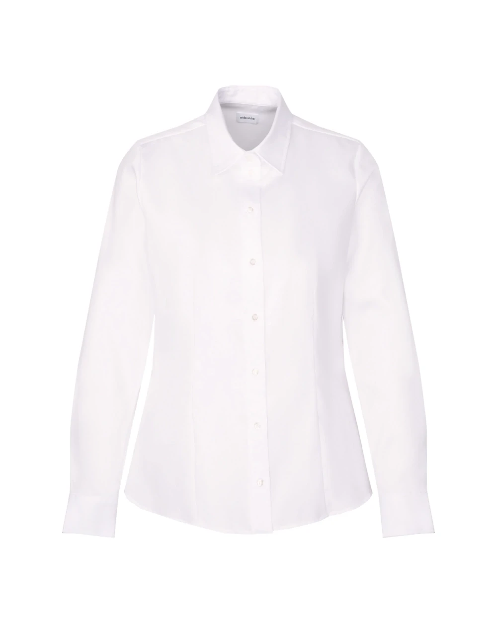 Hemden SEIDENSTICKER Women´s Blouse Slim Fit Fine Twill Longsleeve voor bedrukking &amp; borduring