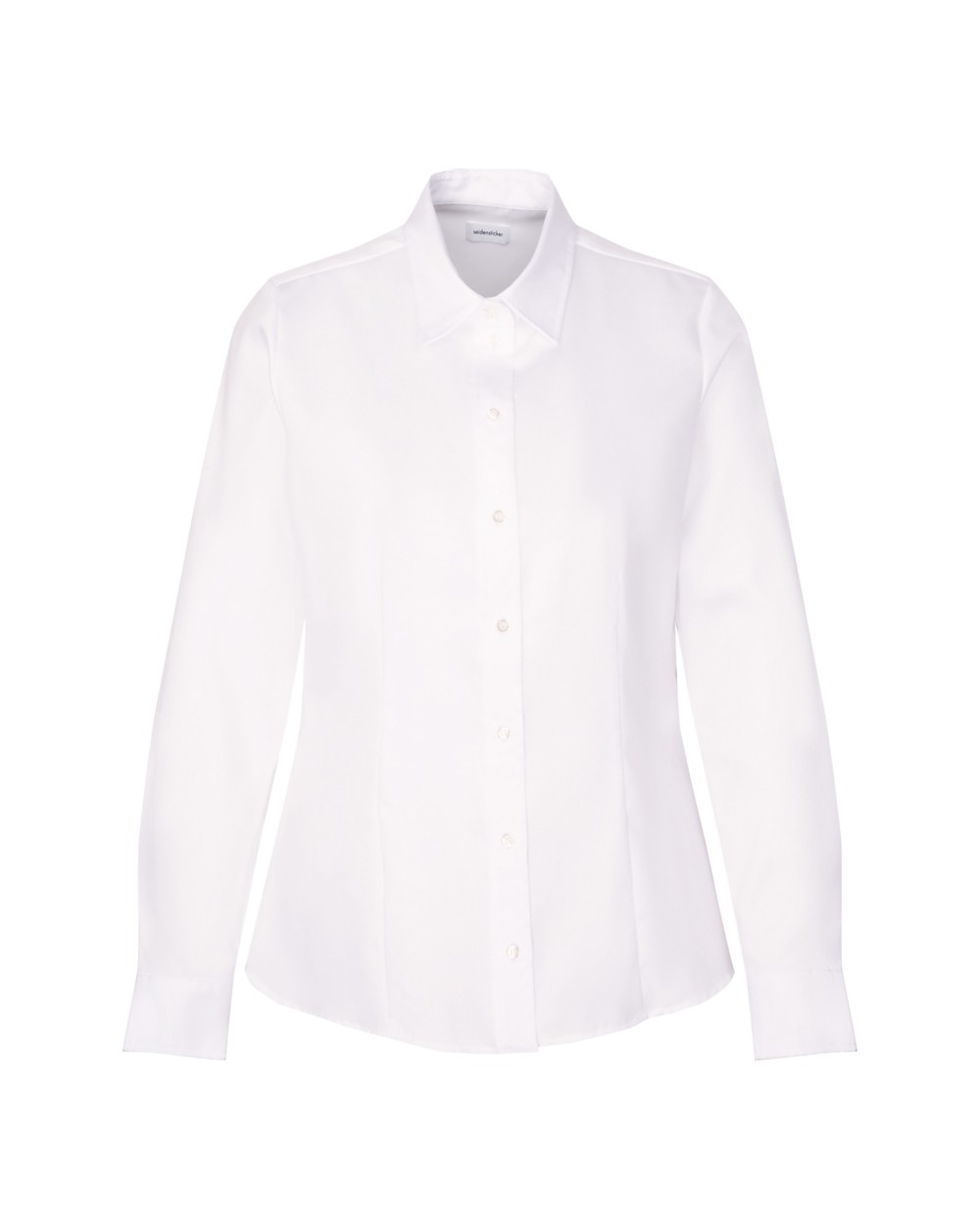 Hemden SEIDENSTICKER Women´s Blouse Slim Fit Fine Twill Longsleeve voor bedrukking &amp; borduring