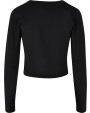 T-Shirts personnalisable BUILD YOUR BRAND Ladies Short Longsleeve Tee