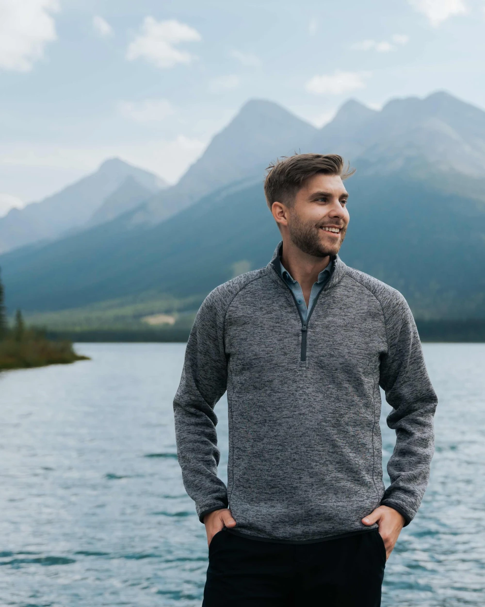 T-shirts STORMTECH Yosemite ½-zip pullover voor bedrukking &amp; borduring