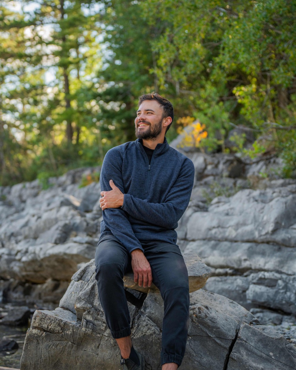 T-Shirts personnalisable STORMTECH Pull Yosemite ½-zip pour hommes