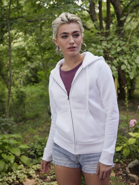 Sweat-shirts à personnaliser FOL Sweat-shirt femme zippé capuche Premium (62-118-0) 