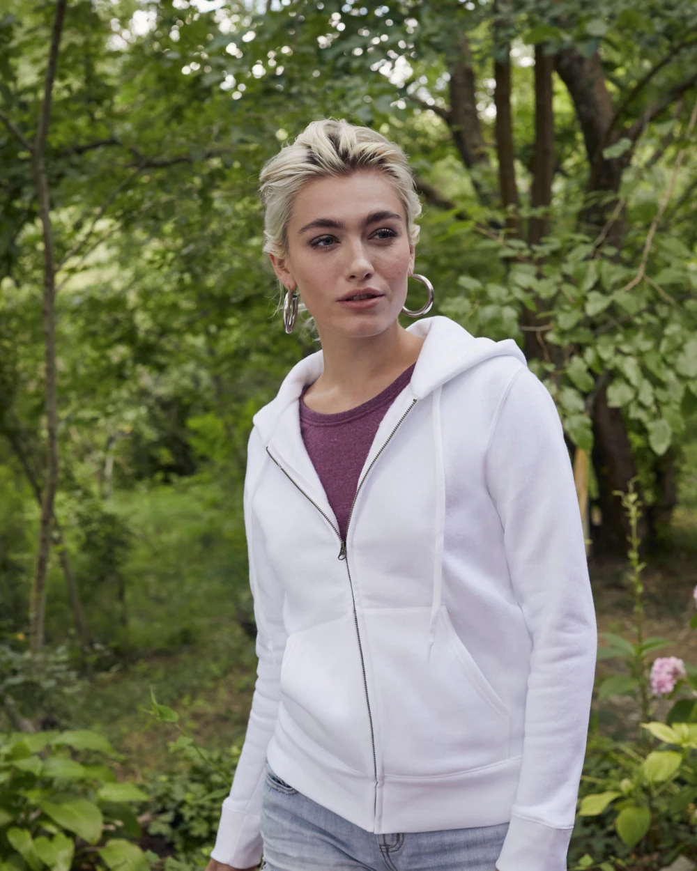 Sweat-shirts personnalisable FOL Sweat-shirt femme zippé capuche Premium (62-118-0)