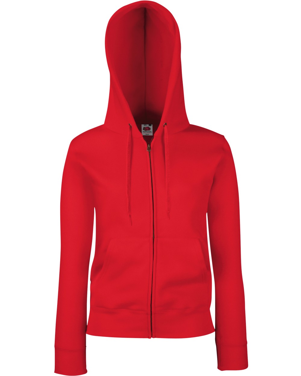 FOL Lady-fit Premium Hooded Sweat Jacket (62-118-0) Sweatshirts personalisierbar