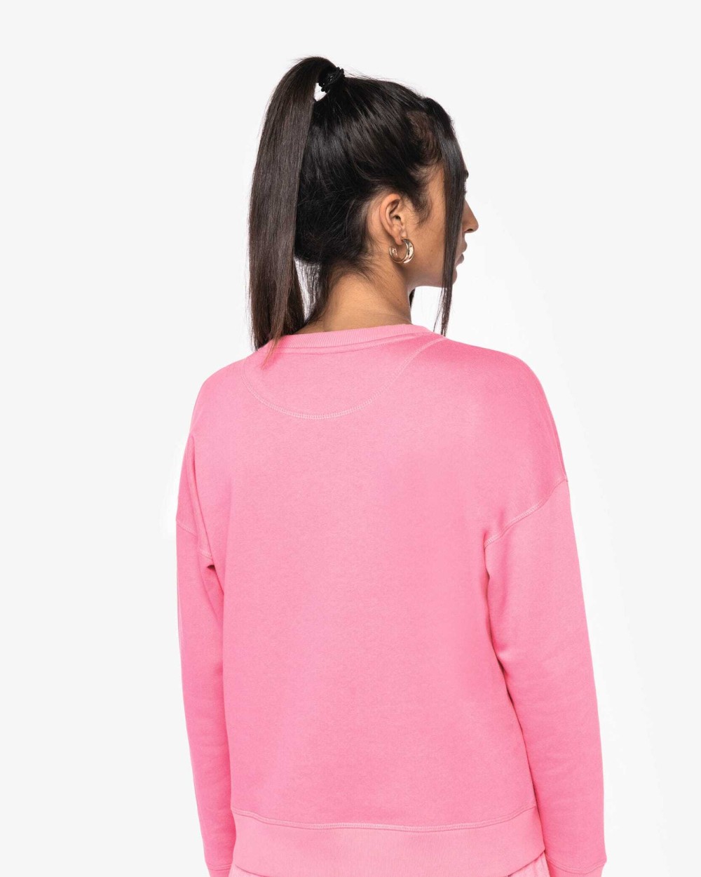 Sweat-shirts personnalisable NATIVE SPIRIT Sweat-shirt écoresponsable à épaules tombantes femme
