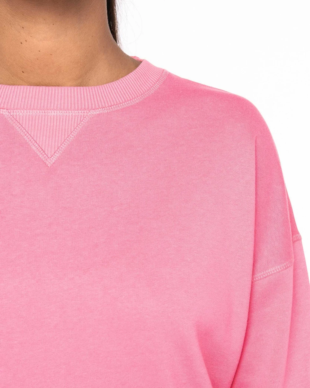 NATIVE SPIRIT Umweltfreundliches Sweatshirt mit hängenden Schultern Damen Sweatshirts personalisierbar