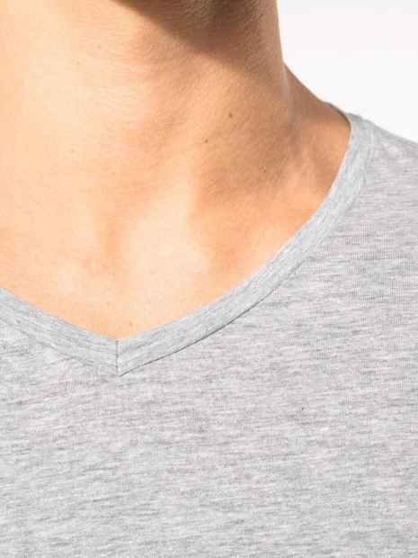 T-Shirts à personnaliser KARIBAN T-shirt manches courtes col V homme 