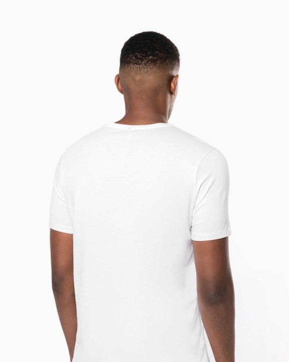 T-shirts KARIBAN T-shirt korte mouwen V-hals voor bedrukking &amp; borduring