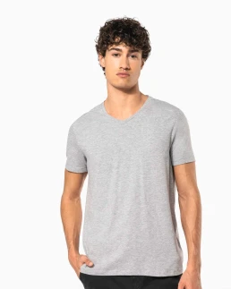 T-shirt manches courtes col V homme