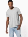 T-Shirts à personnaliser KARIBAN T-shirt manches courtes col V homme 