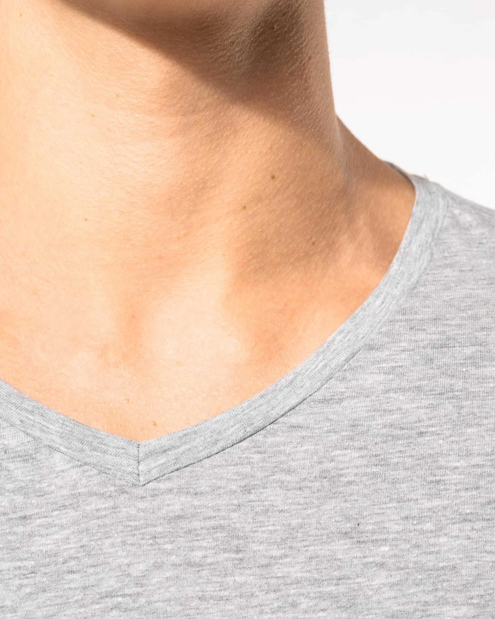 T-Shirts personnalisable KARIBAN T-shirt manches courtes col V homme