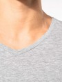 T-Shirts à personnaliser KARIBAN T-shirt manches courtes col V homme 