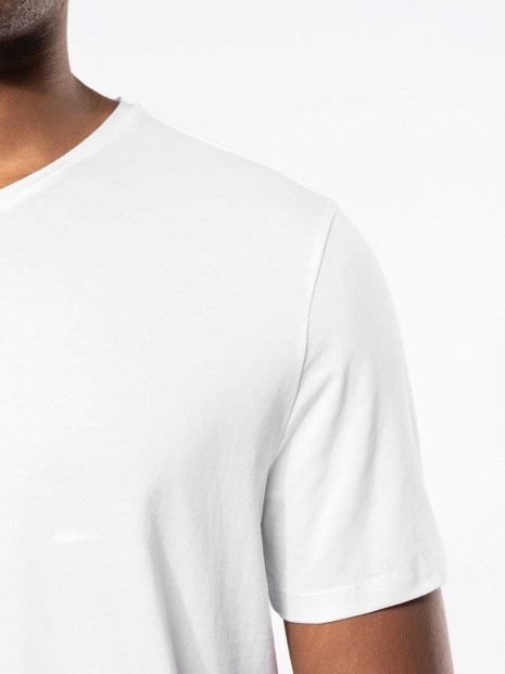 T-Shirts à personnaliser KARIBAN T-shirt manches courtes col V homme 