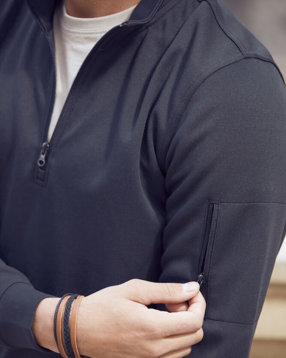 Sweat-shirts personnalisable CLIQUE Basic Active Half Zip