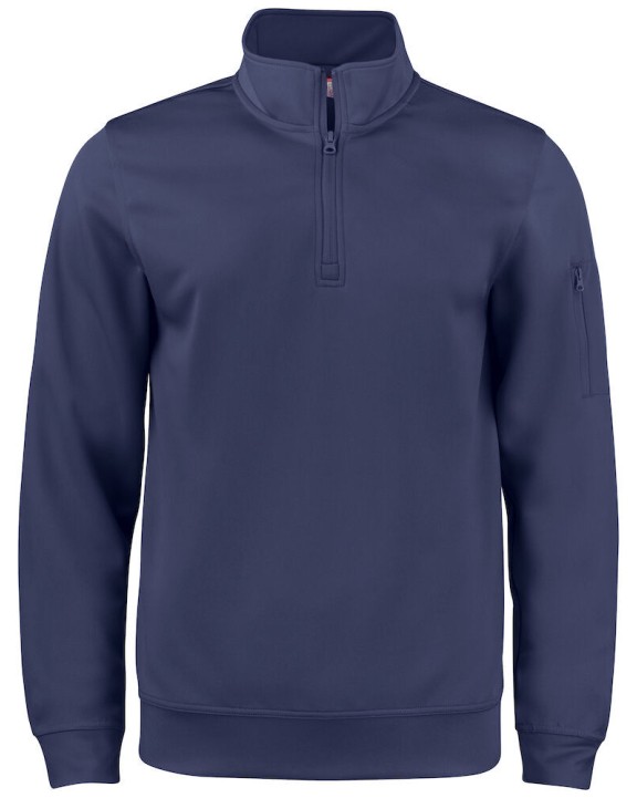 CLIQUE Basic Active Half Zip Sweatshirts personalisierbar