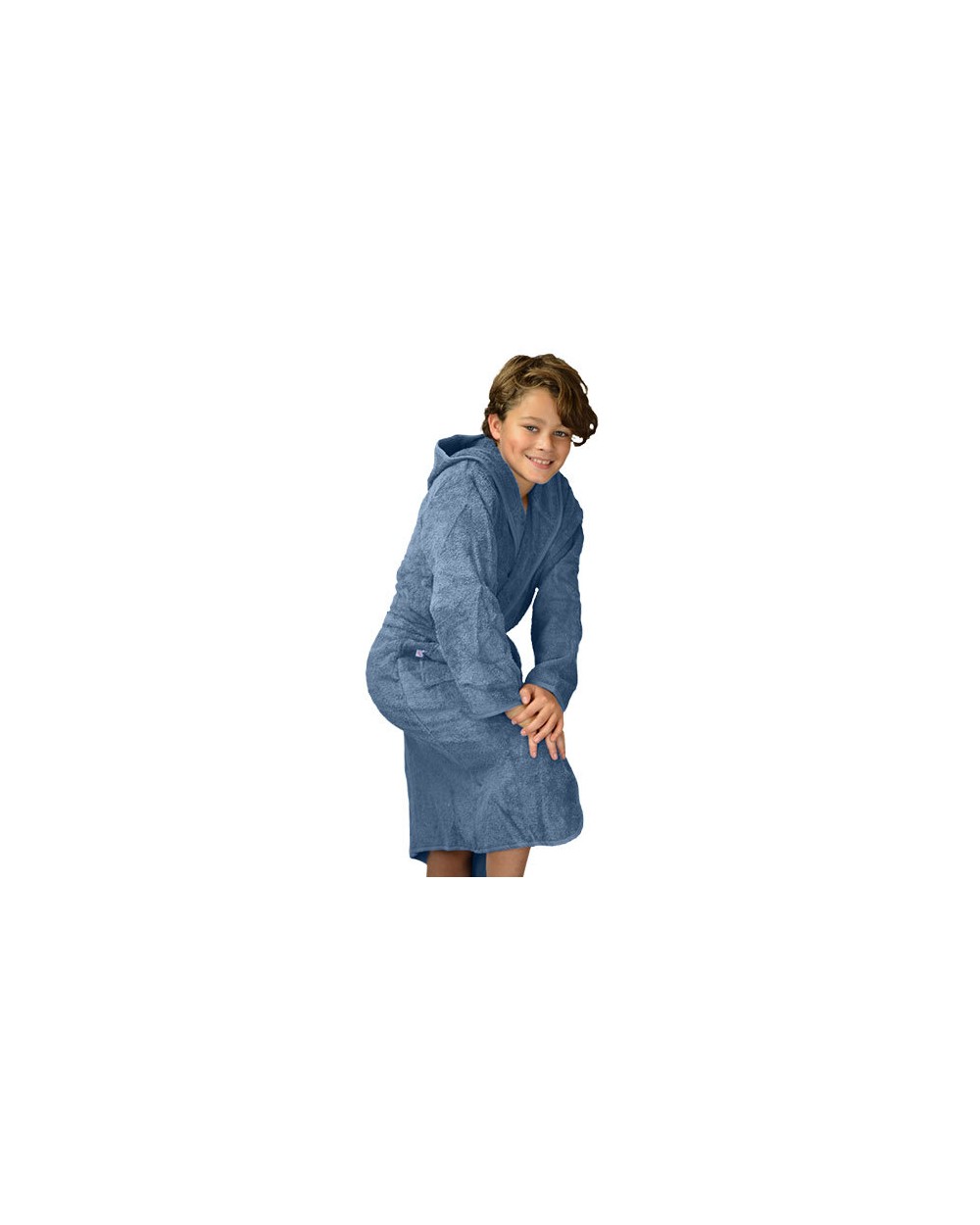 Produits éponges personnalisable A&R Boyzz&Girlzz® Hooded Bathrobe