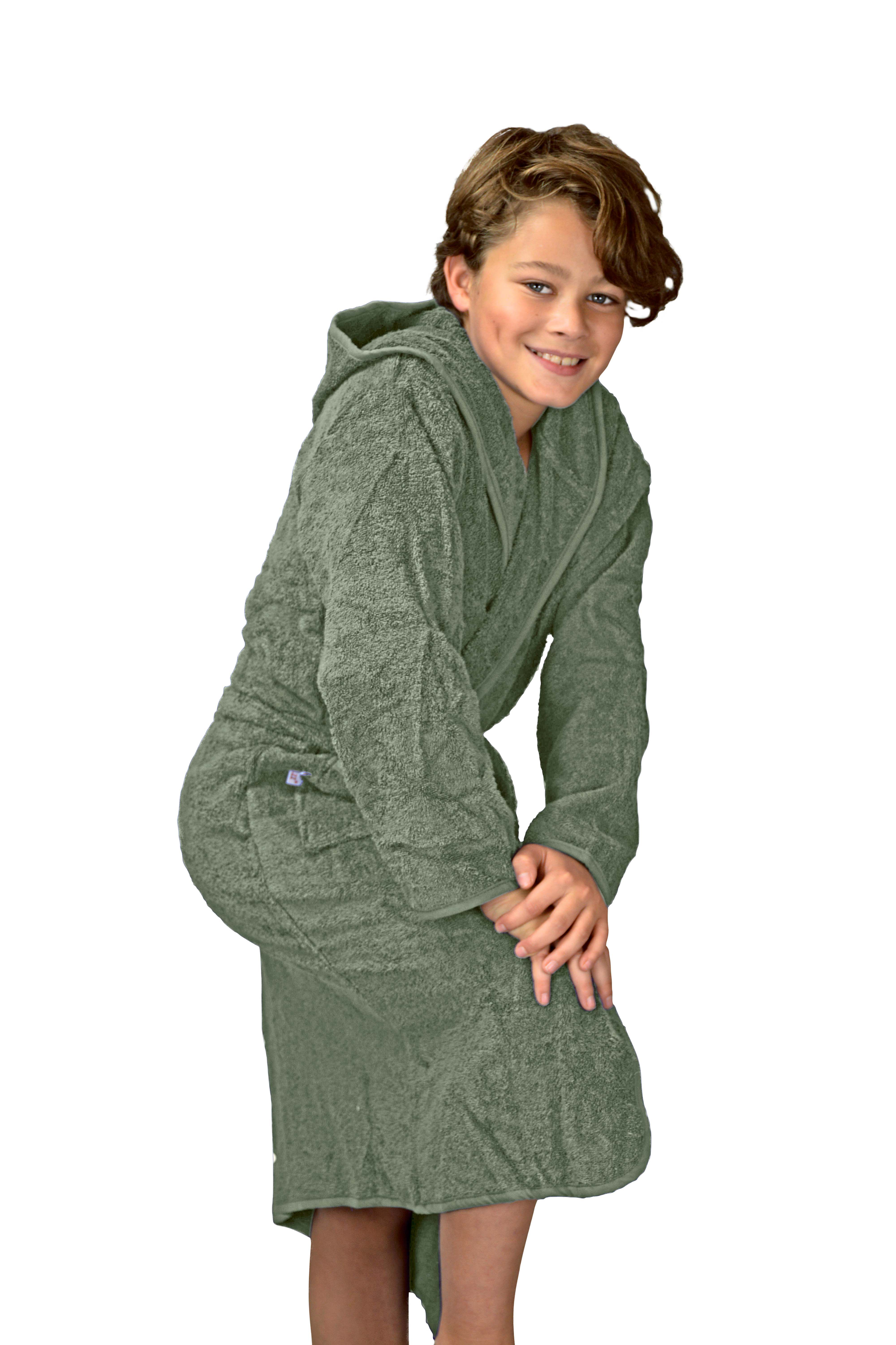 Produits éponges personnalisable A&R Boyzz&Girlzz® Hooded Bathrobe