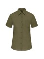 KARIBAN Chemise popeline polycoton manches courtes entretien facile femme /api/colors/f670900e-42da-4667-ab56-d8f2804cba19 personnalisable