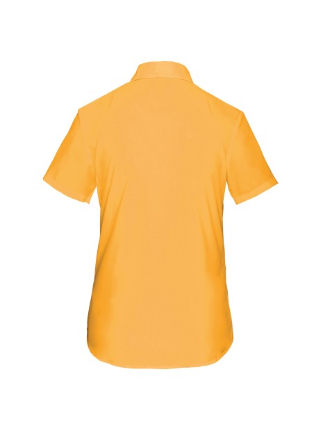 KARIBAN Chemise popeline polycoton manches courtes entretien facile femme /api/colors/ea0c172c-722e-46fc-acb7-2617a4097874 personnalisable