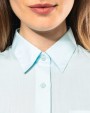 Chemises personnalisable KARIBAN Chemise popeline polycoton manches courtes entretien facile femme