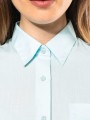Chemises à personnaliser KARIBAN Chemise popeline polycoton manches courtes entretien facile femme 