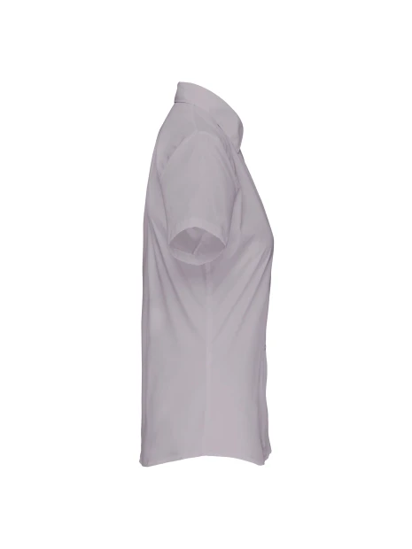 KARIBAN Chemise popeline polycoton manches courtes entretien facile femme /api/colors/12080c85-8950-461d-af35-871f7cb95d1d personnalisable