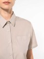 Chemises à personnaliser KARIBAN Chemise popeline polycoton manches courtes entretien facile femme 
