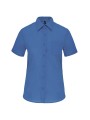 KARIBAN Chemise popeline polycoton manches courtes entretien facile femme /api/colors/f3249b12-7706-4750-a566-5c92fd89a6dc personnalisable