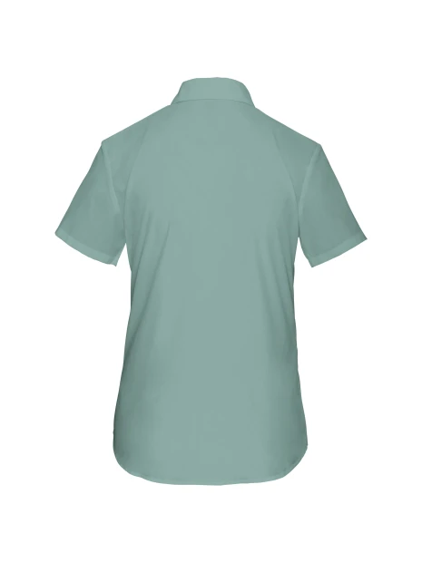 KARIBAN Chemise popeline polycoton manches courtes entretien facile femme /api/colors/9461b1f5-f20c-4909-acf0-8bf53fdec48b personnalisable