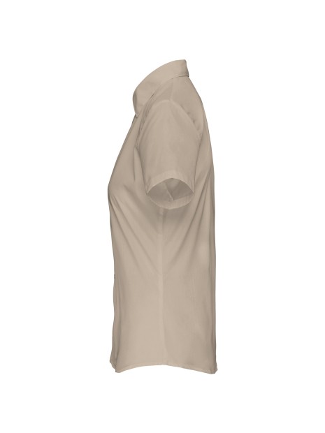 KARIBAN Chemise popeline polycoton manches courtes entretien facile femme /api/colors/13a9f258-6ed5-4b44-b30c-6e7b15d934d4 personnalisable