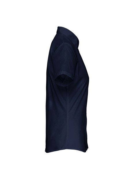 KARIBAN Chemise popeline polycoton manches courtes entretien facile femme /api/colors/b68891a9-1d28-4f7a-8deb-775c45027afd personnalisable