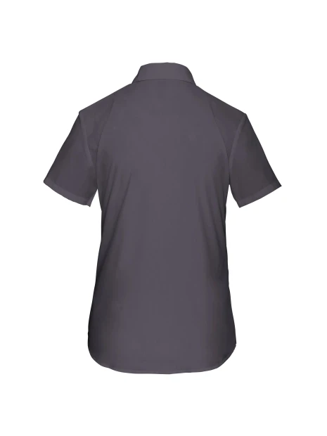 KARIBAN Chemise popeline polycoton manches courtes entretien facile femme /api/colors/a74dfbdb-7821-4e15-a7e5-fe07498d41c7 personnalisable
