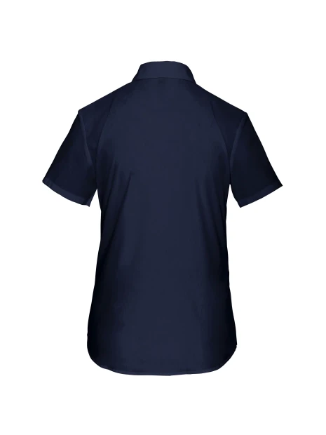 KARIBAN Chemise popeline polycoton manches courtes entretien facile femme /api/colors/b68891a9-1d28-4f7a-8deb-775c45027afd personnalisable