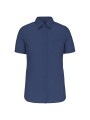 KARIBAN Chemise popeline polycoton manches courtes entretien facile femme /api/colors/ad672b31-05a4-4a7a-979a-b5fc02595a56 personnalisable