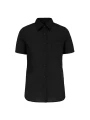 KARIBAN Chemise popeline polycoton manches courtes entretien facile femme /api/colors/b9fdad4a-5e94-45cb-8c03-c08b349b28c3 personnalisable