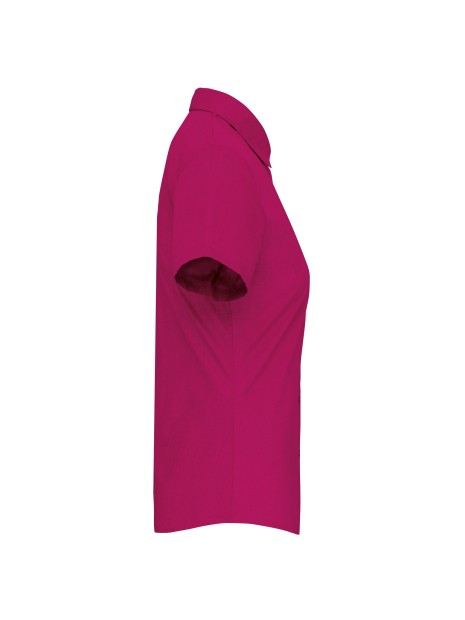 KARIBAN Chemise popeline polycoton manches courtes entretien facile femme /api/colors/0327c765-dd20-409c-911d-31f7a9b4c2f5 personnalisable