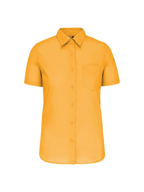 KARIBAN Chemise popeline polycoton manches courtes entretien facile femme /api/colors/ea0c172c-722e-46fc-acb7-2617a4097874 personnalisable