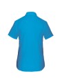 KARIBAN Chemise popeline polycoton manches courtes entretien facile femme /api/colors/e40de318-302c-4c66-b949-5dcddefdc482 personnalisable
