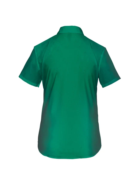KARIBAN Chemise popeline polycoton manches courtes entretien facile femme /api/colors/8e228bbe-4407-4cbc-b57b-e0b7f7e9d211 personnalisable