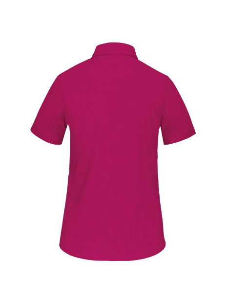 KARIBAN Chemise popeline polycoton manches courtes entretien facile femme /api/colors/0327c765-dd20-409c-911d-31f7a9b4c2f5 personnalisable