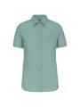 KARIBAN Chemise popeline polycoton manches courtes entretien facile femme /api/colors/9461b1f5-f20c-4909-acf0-8bf53fdec48b personnalisable